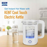 KENT Cool Touch Glass Kettle