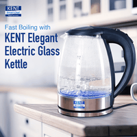 KENT Elegant Electric Glass Kettle