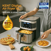 KENT Digital Air Fryer 8L