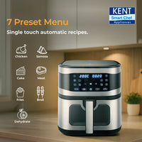 KENT Digital Air Fryer 8L