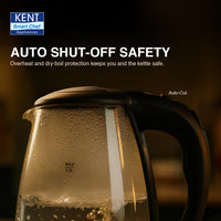 KENT Elegant Electric Glass Kettle