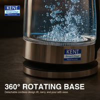 KENT Elegant Electric Glass Kettle