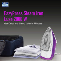 KENT Luxe Steam Iron 2000W