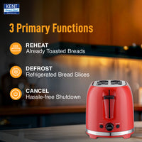 KENT Pop up Toaster Red