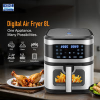 KENT Digital Air Fryer 8L