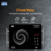 KENT Sunstar Infrared Cooktop