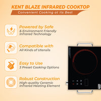 KENT Blaze Infrared Cooktop