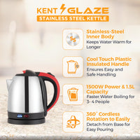 KENT Glaze Electric Kettle