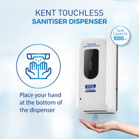 KENT Touchless Sanitiser Dispenser 1Ltr