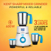 KENT Sharp Mixer Grinder